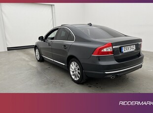 Volvo S80 D4 215hk Summum VOC B-Kamera D-Värm Navi Skinn