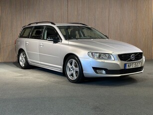 Volvo V70 D4 181HK Dynamic Edition I Dragkrok I Läder I VOC I adp farthåll