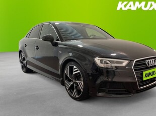 Audi A3Sedan 2.0 TDI S-Line B&O Cockpit RS stolar Navi 2017, Halvkombi