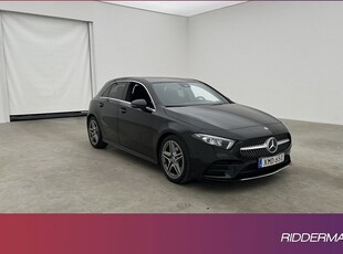 Mercedes A200Benz A 200 AMG Pano Widescreen Kamera Navi 2019, Halvkombi