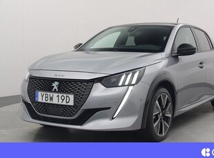 Peugeot e-208GT Pack Adap.Fart Navi Värmepump Kamera V-Hjul 2021, Halvkombi