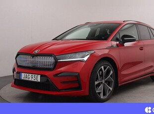 Skoda EnyaqRS iV AWD Kamera Crystal Face Drag V-Hjul 2023, SUV