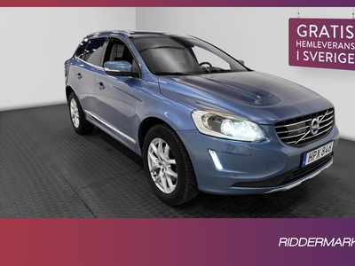 Volvo XC60 D4 AWD 190hk Summum VOC Värmare Pano Drag BLIS