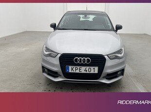 Audi A1 Sportback 1.2 TFSI 86hk S-Line Farthållare Bluetooth