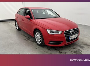 Audi A3 1.4 TFSI 122hk Attraction Lågskatt 0.52l/Mil