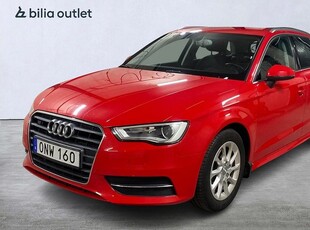 Audi A3Sportback 1.6 TDI ultra Kupévärmare 2015, Halvkombi