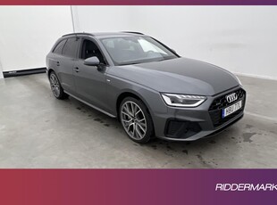 Audi A4 40 TDI Q 190hk S-Line Cockpit Matrix Kamera Navi