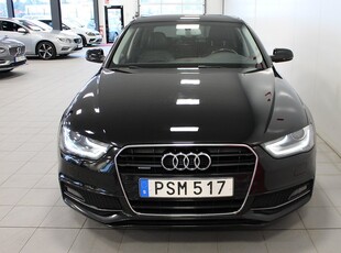 Audi A4 Sedan 2.0 TDI quattro 190hk S Line B&O Värm Nav Drag