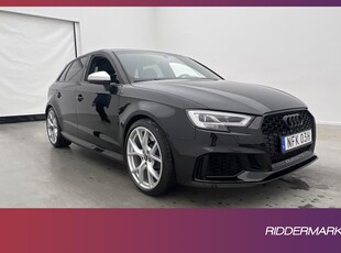 Audi RS3 Sportback Quattro Matrix Sensorer Skinn Keyless