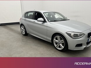 BMW 118d M Sport HiFi Sensorer Alcantara Farthållare 2014, Halvkombi