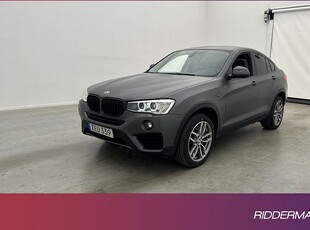 BMW X4xDrive20d Fjärr-värmare Navi Kamera Dragkrok 2018, SUV