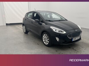 Ford Fiesta 1.0 EcoBoost 100hk Titanium Sensorer Rattvärme