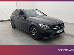 Mercedes-Benz C 250 d 4M 204hk AMG Värmare Kamera Skinn Drag