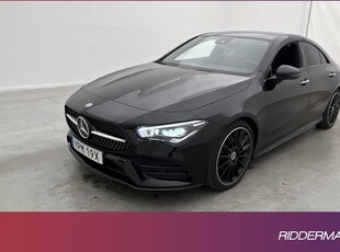 Mercedes CLA200Benz CLA 200 d Coupe 4M AMG Pano Burm Wide D-Värm 2022, Sportkupé