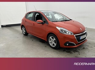 Peugeot 208 1.2 VTi 83hk Signature Pano Sensorer Farthållare