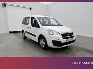 Peugeot Partner Tepee 1.6 M/K-Värm PDC Ny-Kamrem Farthållare