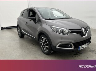 Renault Captur1.2 TCe Dynamique Navi Sensorer 1Bruk 2015, Halvkombi