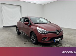 Renault Clio0.9 TCe Intens Sensorer Navi Halvskinn 2017, Halvkombi