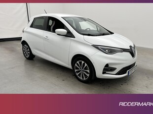 Renault ZOE R135 52kWh 136hk Intens Friköpt Batteri Kamera