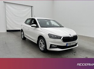 Skoda Fabia1.0 TSI Kamera Rattvärme Sensorer CarPlay 2023, Halvkombi