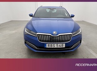 Skoda Superb iV Plug-in 218hk L&K Cockpit P-Värm Kamera Drag