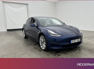 Tesla Model 3Long Range AWD Ljus Interiör Dragkrok Sv.Såld 2019, Halvkombi