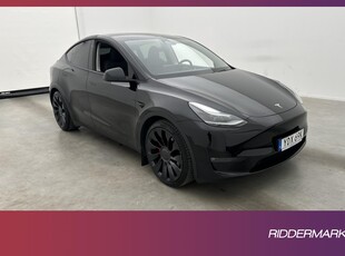 Tesla Model Y Performance AWD 534hk Dragkrok AP Sv.Såld