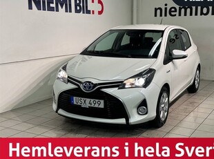 Toyota YarisHybrid e-CVT Active Kamera MoK Kamkedja SoV 2016, Halvkombi