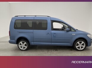 Volkswagen Caddy Maxi Life 4M Värmare Drag B-Kamera 7-Sits