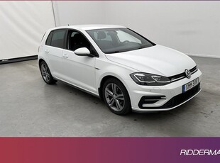 Volkswagen GolfTSI R-Line Sensorer CarPlay Adp-Fart 2019, Halvkombi