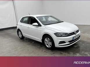 Volkswagen PoloTSI Standard Plus Bluetooth 0.46L mil 2018, Halvkombi