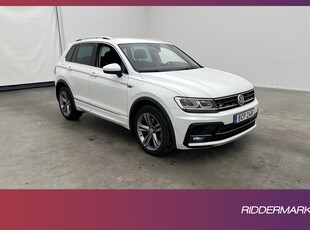 Volkswagen Tiguan 2.0 TSI 4M R-Line Värm Kamera CarPlay Drag