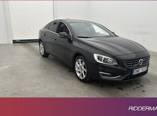 Volvo S60D5 Summum 1 Brukare Värmare Taklucka Skinn Navi 2014, Sedan