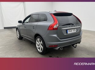 Volvo XC60 D5 AWD R-Design Värmare Pano H/K Kamera Navi VOC