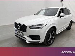 Volvo XC90D5 AWD R-Design 7-Sits VOC Värm Pano Kamera Drag 2016, SUV