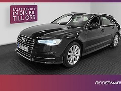 Audi A6 Avant 2.0 TDI Q 190hk S-line Kamera Navi Värmare