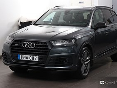 Audi Q7 3.0 TDI 272hk V6 Q S-Line 7-Sits SE UTRUSTNING