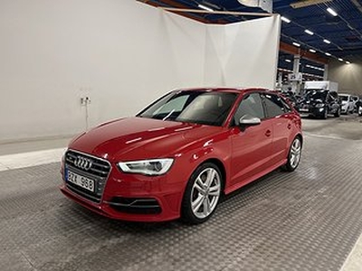 Audi S3 Sportback Quattro 300hk Värmare Halvskinn Sportavgas