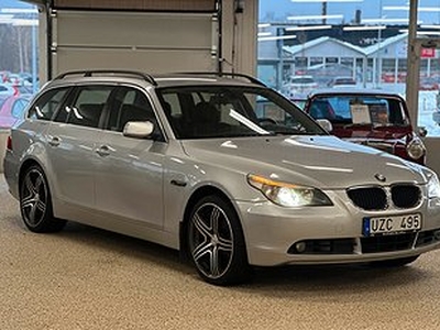 BMW 525 i Touring Manuell 192hk NyBes Full-Serv Drag 0%RÄNTA