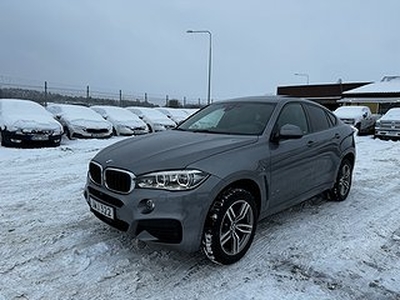 BMW X6 xDrive30d M-SPORT LUCKA VÄRMARE *SE UTR* EU6 2-ÅRS GARANTI