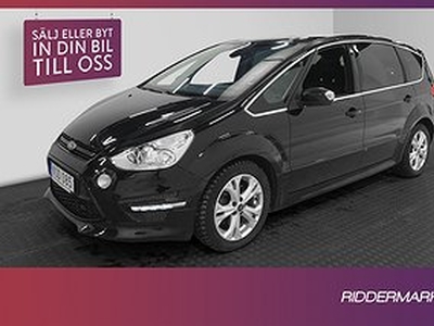 Ford S-Max TDCi Titanium 7-sits Pano Kamera Navi Halvskinn