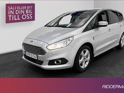 Ford S-MaxEcoBoost 7-sits Navi Sensorer Drag Välserv 2016, Kombi