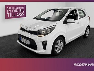 Kia Picanto 1.25 MPI 84hk Advance Kamera Rattvärme Välservad