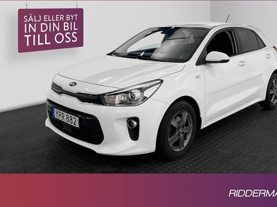 Kia Rio1.4 CVVT Advance Plus Värmare Rattvärme Välserv 2017, Halvkombi