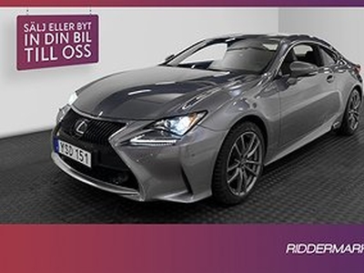 Lexus RC 300h 2.5 CVT 223hk Kamera Navi Skinn Välservad