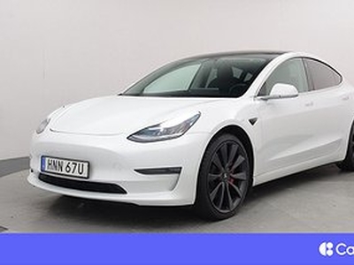 Tesla Model 3 Performance AWD Autopilot Panorama V-hjul