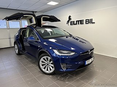 Tesla Model X 90D 525hk FSD/ CCS/ 6-sits/ Köldpkt m.m