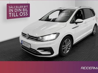 Volkswagen TouranTSI R-Line 7-sits B-kam CarPlay Drag 2017, SUV