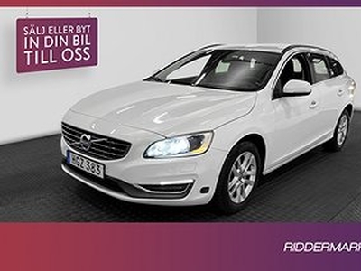 Volvo V60 D4 AWD 181hk Momentum VOC Värm Rattvärme PDC Drag