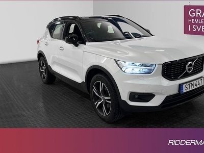 Volvo XC40D4 AWD R-Design VOC Värm 360° Skinn Drag 2019, SUV